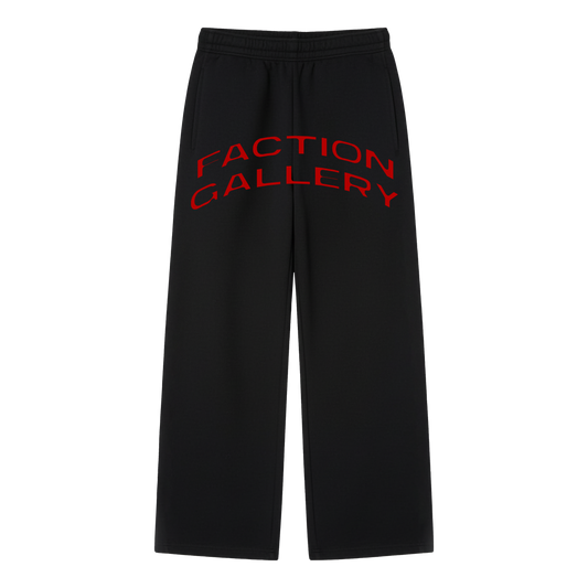 SPELL OUT SWEAT PANTS