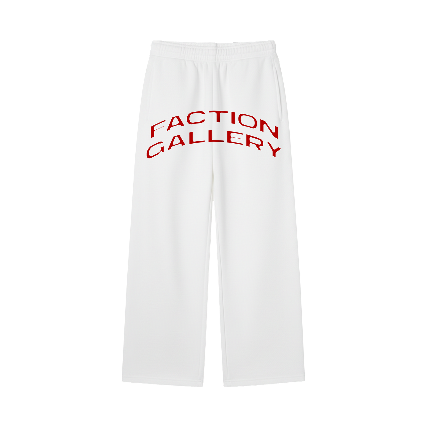 SPELL OUT SWEAT PANTS