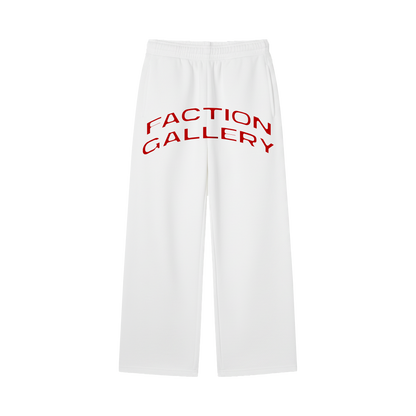 SPELL OUT SWEAT PANTS