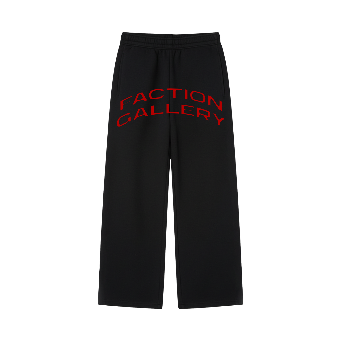 SPELL OUT SWEAT PANTS