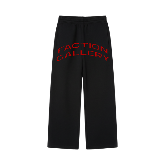 SPELL OUT SWEAT PANTS